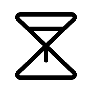 Hourglass Simple Medium Light Icon from Phosphor Light Set