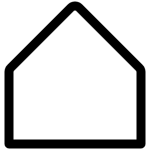 House Simple Light Icon from Phosphor Light Set