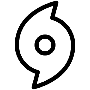 Hurricane Light Icon from Phosphor Light Set
