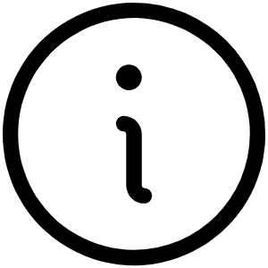 Info Light Icon from Phosphor Light Set