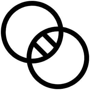 Intersect Light Icon from Phosphor Light Set