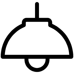 Lamp Pendant Light Icon from Phosphor Light Set