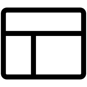 Layout Light Icon from Phosphor Light Set