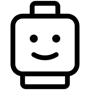 Lego Smiley Light Icon from Phosphor Light Set