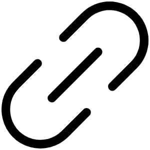 Link Simple Light Icon from Phosphor Light Set