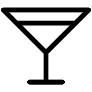 Martini Light Icon from Phosphor Light Set