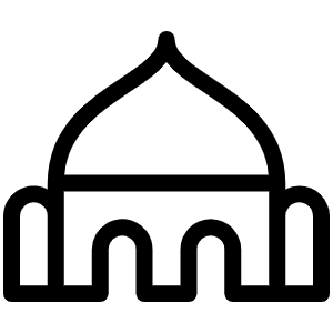 Mosque Light Icon from Phosphor Light Set