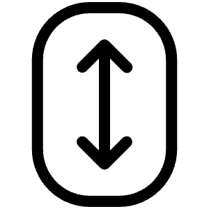 Mouse Scroll Light Icon from Phosphor Light Set