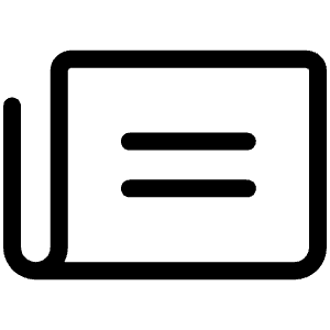 Newspaper Light Icon from Phosphor Light Set