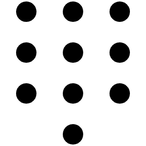 Numpad Light Icon from Phosphor Light Set