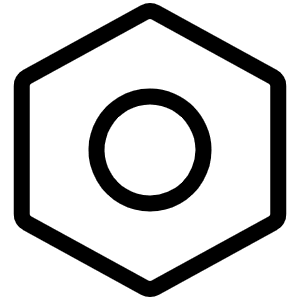 Nut Light Icon from Phosphor Light Set