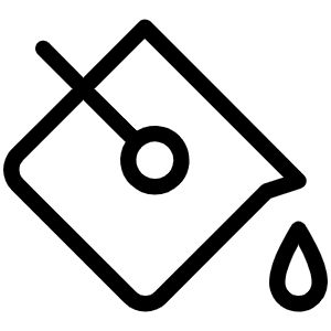 Paint Bucket Light Icon from Phosphor Light Set