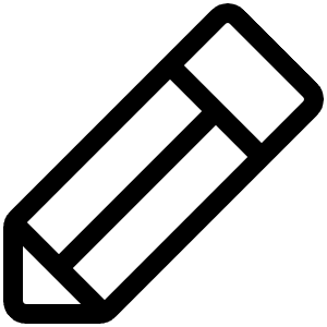 Pencil Light Icon from Phosphor Light Set
