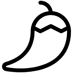 Pepper Light Icon from Phosphor Light Set