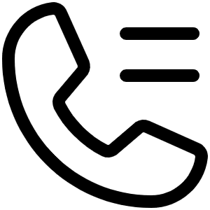 Phone List Light Icon from Phosphor Light Set
