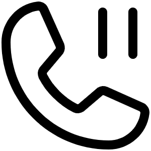 Phone Pause Light Icon from Phosphor Light Set