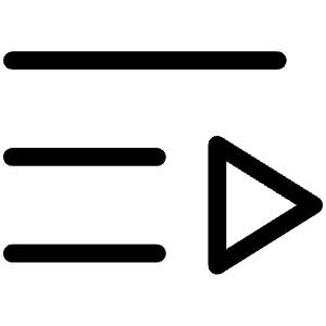 Queue Light Icon from Phosphor Light Set