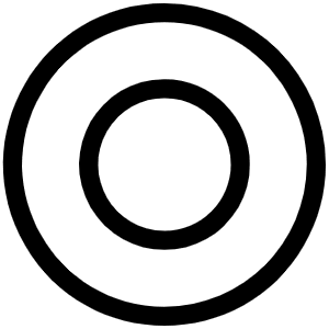 Radio Button Light Icon from Phosphor Light Set