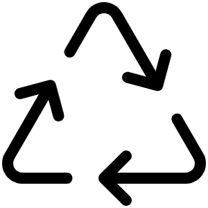 Recycle Light Icon from Phosphor Light Set