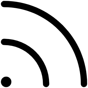 Rss Simple Light Icon from Phosphor Light Set