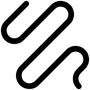 Scribble Light Icon from Phosphor Light Set