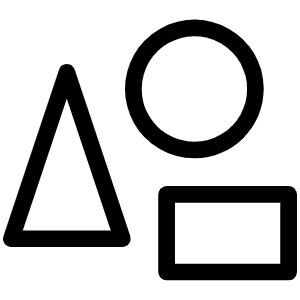 Shapes Light Icon from Phosphor Light Set