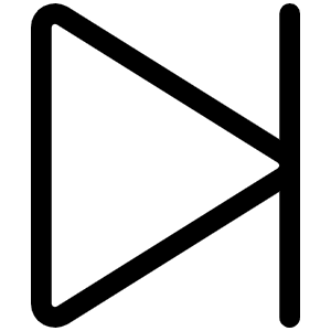 Skip Forward Light Icon from Phosphor Light Set