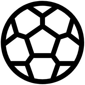 Soccer Ball Light Icon from Phosphor Light Set