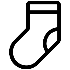 Sock Light Icon from Phosphor Light Set