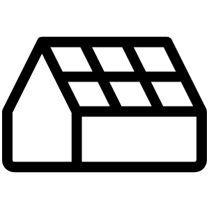 Solar Roof Light Icon from Phosphor Light Set