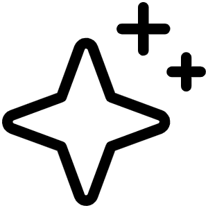 Sparkle Light Icon from Phosphor Light Set