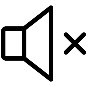 Speaker X Light Icon from Phosphor Light Set