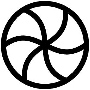 Spinner Ball Light Icon from Phosphor Light Set