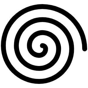 Spiral Light Icon from Phosphor Light Set