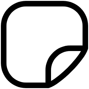 Sticker Light Icon from Phosphor Light Set