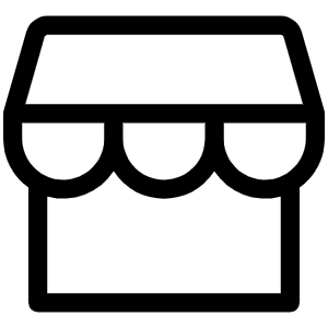 Storefront Light Icon from Phosphor Light Set