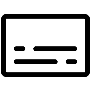 Subtitles Light Icon from Phosphor Light Set