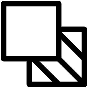 Subtract Square Light Icon from Phosphor Light Set