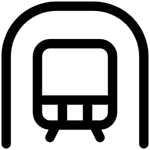 Subway Light Icon from Phosphor Light Set