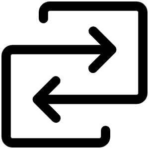 Swap Light Icon from Phosphor Light Set