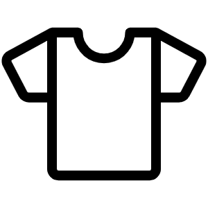 T Shirt Light Icon from Phosphor Light Set