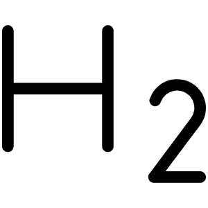 Text H Two Light Icon from Phosphor Light Set