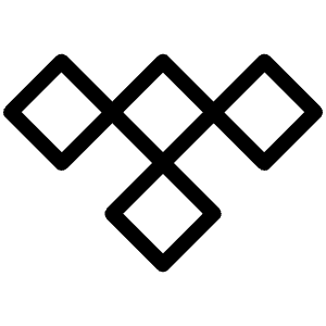 Tidal Logo Light Icon from Phosphor Light Set