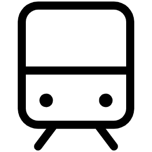 Train Simple Light Icon from Phosphor Light Set