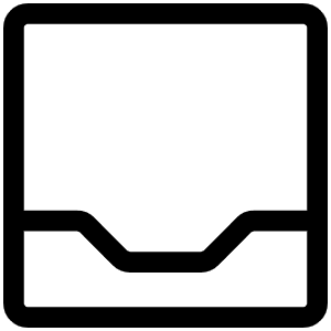 Tray Light Icon from Phosphor Light Set