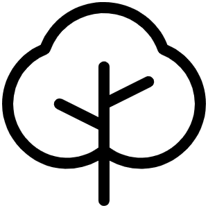 Tree Light Icon from Phosphor Light Set