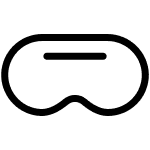 Visor Light Icon from Phosphor Light Set