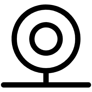 Webcam Light Icon from Phosphor Light Set