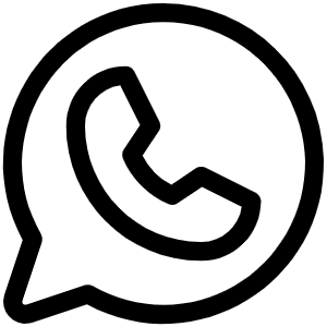 Whatsapp Logo Light Icon from Phosphor Light Set