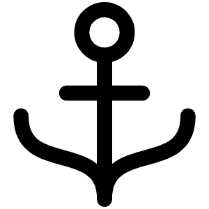 Anchor Icon from Phosphor Regular Set